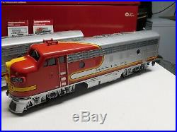 G Scale LGB Santa Fe F7 A&B Diesel Locomotive Set #20570 & #20582 with Sound