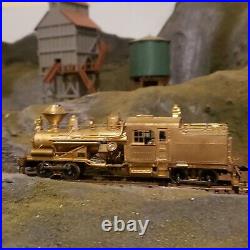 HO Brass PFM United Various Roads 65-Ton Heisler Geared Logging Locomotive Runs