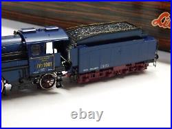 HO Scale 4000 Liliput 4-6-2 Steam Locomotive & Tender Train IVh #1001 RARE