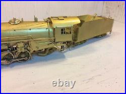 HO Scale Brass USRA Heavy 2-8-2 steam locomotive, minor repair, runs