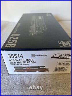 HO Scale GE U25B New Haven #2504 / with Sound