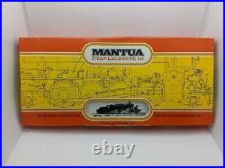 HO Scale Mantua Steam Locomotive Kit 525 Unpainted Articulated Logger with Tender