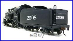 HO Scale Model Railroad Trains Engine Santa Fe 2-8-0 DCC Sound Steam Locomotive