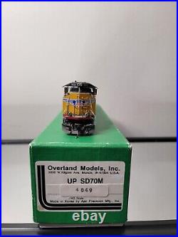 HO Scale Overland Models Inc. Union Pacific SD70M #4849 DCC & Sound Custom Paint