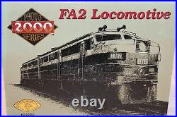 HO Scale Proto, FA2 Diesel Locomotive, Pennsylvania, Black, #9620