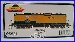 HO Scale Reading GP7 Athearn Genesis Locomotive DCC Ready 62531 NOS #619
