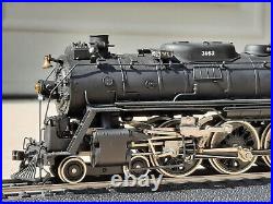 HO Scale Tenshodo AT&SF 4-6-4 Hudson Steam Locomotive Painted, OB, Runs