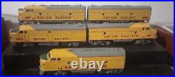 HO Scale Union Pacific F7a And B Units #1467AB #1480A #1500A Lot of 5