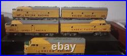 HO Scale Union Pacific F7a And B Units #1467AB #1480A #1500A Lot of 5