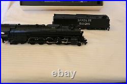 HO Scale United Models PFM, Brass 2-10-4 Steam Locomotive, Santa Fe #5026