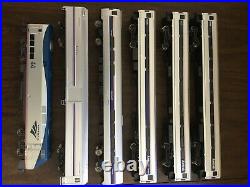 HO Scale Walthers Amtrak 85' Phase 4 Passenger Cars Lot of 5 and P42 Engine #44