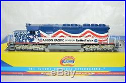 HO scale Athearn RTR Union Pacific RR SD40-2 UNITED WAY locomotive train DCC LED