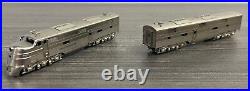 Hallmark Models N Brass EMD NS0124 EMD E-5 Diesel Locomotive Set Powered LNIB