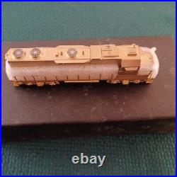 Hallmark Models N Gauge Unpainted Brass GP38 by Samhongsa Circa 1980s