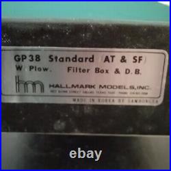 Hallmark Models N Gauge Unpainted Brass GP38 by Samhongsa Circa 1980s