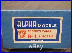 Ho Scale Brass Alpha Models Pennsylvania R-1 Electric Locomotive