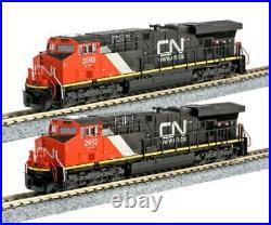 KATO 1768938 + 1768939 N 2 LOCO COMBO ES44AC Canadian National CN 2898 2952 DC