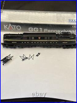 KATO N Scale GG-1 Pennsylvania Engine DCC Damaged See Photos And Description