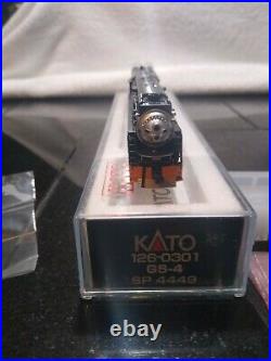 KATO N Scale GS-4 Southern Pacific Daylight Steam Locomotive(4449) DCC installed