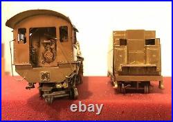KEY HO SCALE BRASS D&RGW Classic 3500 Class 2-8-8-2 L-95 Locomotive & Tender OB