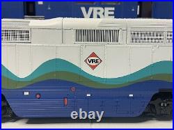 K-Line K2436-5006 VRE F59PHi Diesel Locomotive Bombardier Coach O Scale AS IS