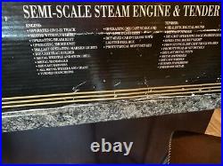 K-Line K3330-3420 ATSF Pacific Semi-Scale Steam Locomotive Engine