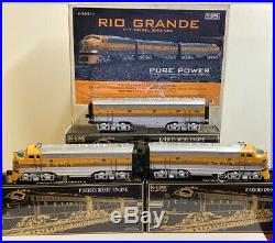 K-Line O Scale Rio Grande Set Of 3 F-7 Powered Diesel Engines #25211