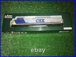 Kato HO Scale C44-9W Dash 9 Locomotive as CSX Brand New, Never Used
