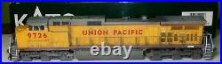 Kato HO Scale Weathered Union Pacific C44-9W Diesel Locomotive