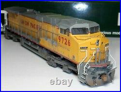 Kato HO Scale Weathered Union Pacific C44-9W Diesel Locomotive