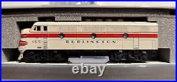 Kato N Scale F7 Diesel Engine Burlington #155