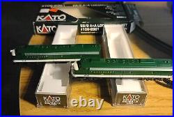 Kato Southern Set E8/9 Locomotive Set N Scale #102-2301 #2924୰ Track Tested