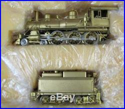 Key Brass Virginia and Truckee HO Scale 4-6-0 Steam Engine and Tender