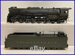 Key Imports HO Scale Brass PRR Pennsylvania 2-10-4 Texas J-1 Locomotive & Tender