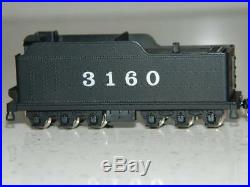 Key Imports N-Scale Brass ATSF Steam #3160 Class 2-8-2, NIB, VTG, RARE