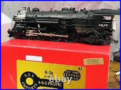 Key Imports O Scale 2R Brass NYC NEW YORK CENTRAL 4-6-2 Class K-3Q PACIFIC #4675
