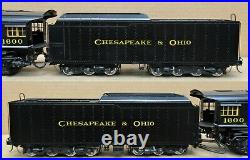 Key Imports (Sam) Brass 2-6-6-6 C&O H-8 Allegheny Steam Engine O-Scale 2-Rail LN