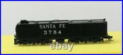 Key Santa Fe N Scale 4-8-4 #3784 Brass Locomotive