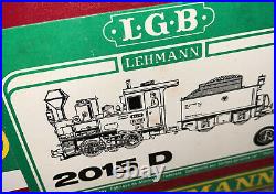 LGB 2015 D Steam Locomotive with Powered Tender G-scale