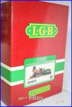 LGB 2018D G Scale Mogul Locomotive and Tender 2-6-0 DSP & PRR Original Box