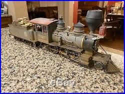 LGB 2019S (20192) 2-6-0 DRGW Steam Mogul Locomotive & Tender G-Scale used