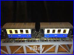 LGB 2030 Locomotive (2)3012 Passenger Cars G Scale Steeplecab Train