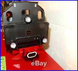 LGB 2085D 0-6-6-0 Mallet Steam Engine G Scale Never Run on layout-w box&Ins