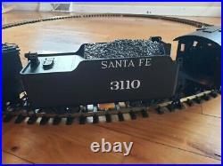 LGB 20872 Santa Fe Mikado Steam Locomotive with Coal Car, G Scale