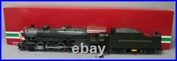 LGB 21872 G Scale PRR 2-8-2 Steam Locomotive & Tender with Sound EX/Box