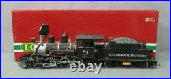 LGB 23192 G Scale C&S Steam Locomotive and Tender with DCC & Sound EX/Box