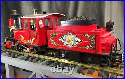 LGB 25171 Christmas Locomotive and Power Tender Hard to find Santa Claus G Scale