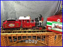 LGB 25171 Christmas Locomotive and Power Tender Santa Original Box G Scale