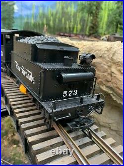 LGB 27192 Rio Grande D+RGW 2-6-0 Mogul Steam Locomotive, G scale #573