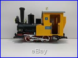 LGB 92079 G Scale 0-4-0 Steam Locomotive #8 EX
